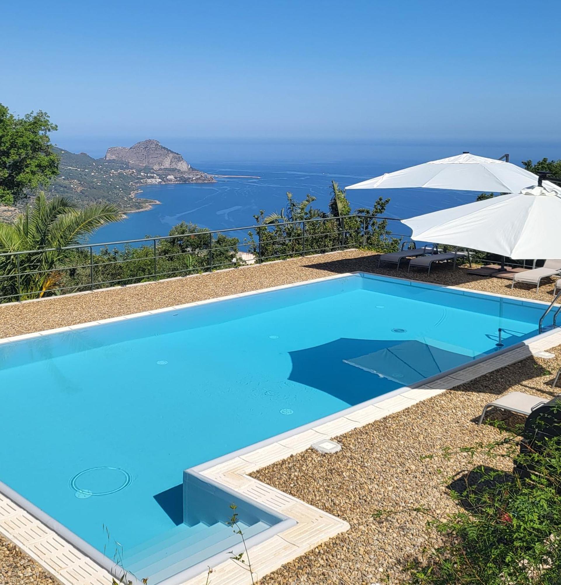 Cefalu Nest Pool House Terrace Sea View Экстерьер фото