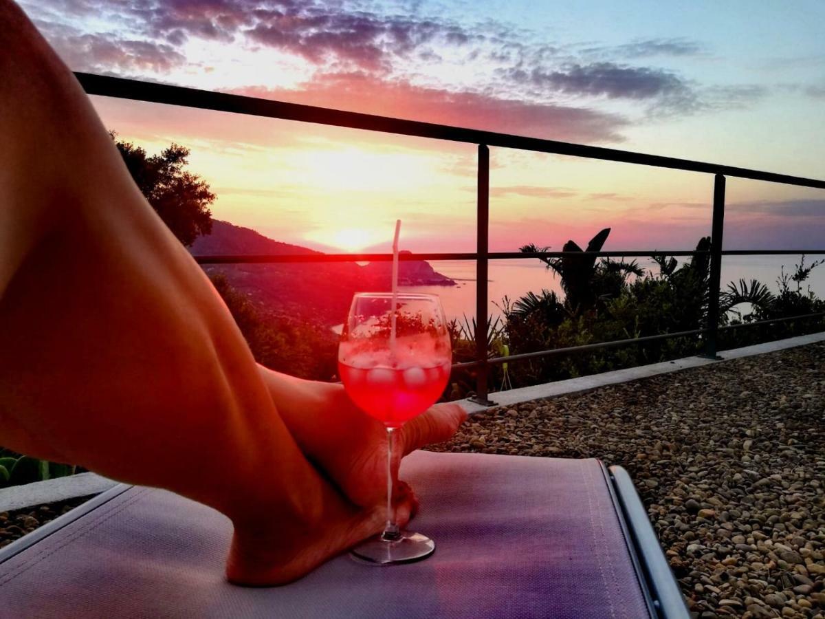 Cefalu Nest Pool House Terrace Sea View Экстерьер фото